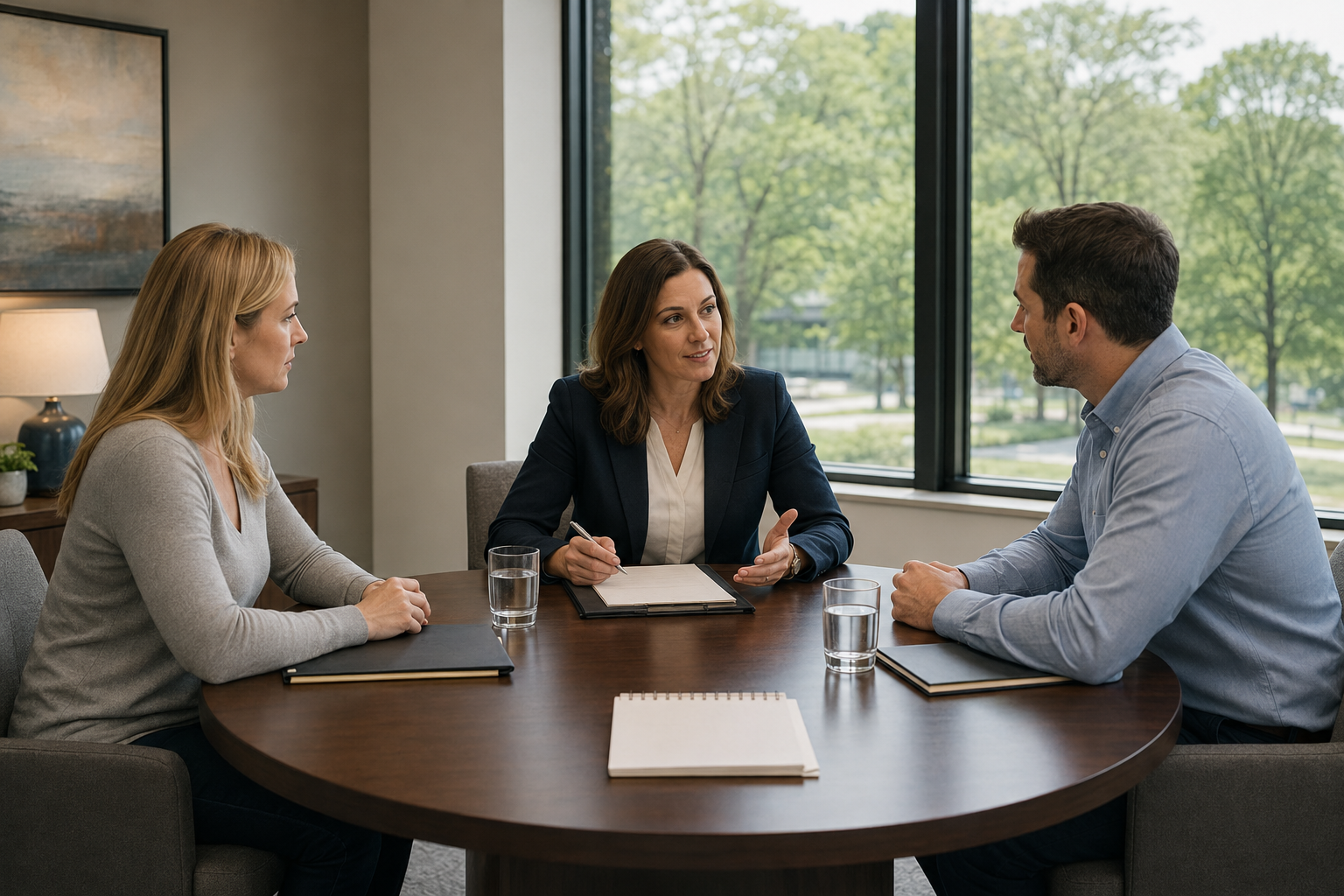 How a Divorce mediator assists in helping spouses discuss agreements during a private mediation session